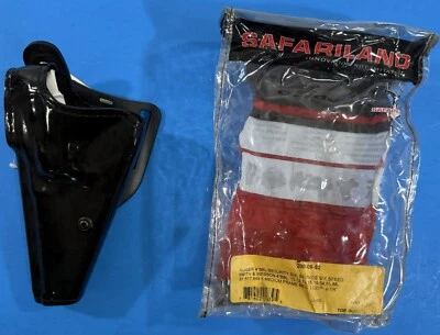 SAFARILAND TOP GUN HOLSTER 200-09-92 RUGER SPEED SERVICE SECURITY SIX LH - Image 1 of 4