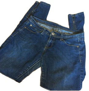 Damen Blue Jeans Skinny Ankle mit Reißverschlüssen 75% Baumwolle - Bild 1 von 4