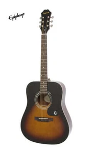 Epiphone DR-100 Dreadnought Acoustic Guitar - Vintage Sunburst (DR100) - Picture 1 of 3