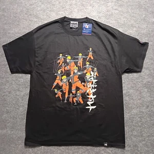 Champion Dim Mak Naruto Shippuden Shirt Mens XL Black Graphic T Shirt Anime New - Picture 1 of 13