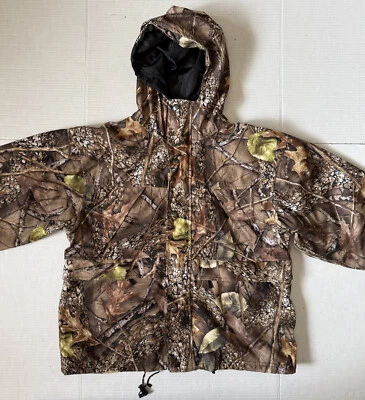 WFS Burly Camo Tan - Men's Lined Hooded Hunting Jacket - Size Medium - Image 1 of 4