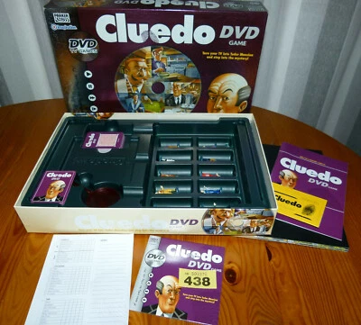 CLUEDO -DVD BOARD GAME-Family-Friends-Party-Strategy-Murder-Crime-Solving - Image 1 of 4