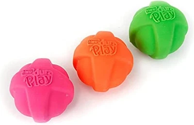 Hartz Dura Play Bacon pequeño (3 unidades), verde neón, rosa y naranja  Foto 1 de 4