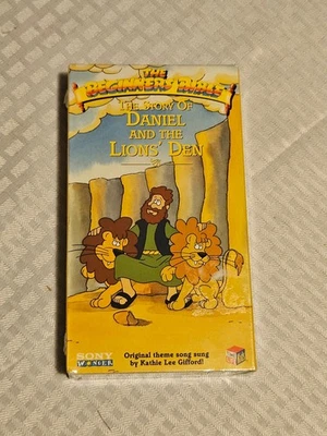 Beginners Bible: The Story of Daniel and the Lions' Den, VHS, 1996, Sony, New - Image 1 of 4