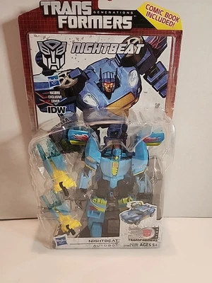 Transformers Generations Nightbeat Thrilling 30th Anniversary Action Figure NEW - Image 1 of 3