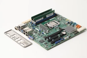 Placa madre SuperMicro X11SSH-LN4F LGA1151 con Xeon E3-1230V5, 32 GB de RAM - Imagen 1 de 4