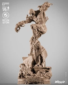 3D gedruckte Fan Art Gemetzel 2025 Skulptur von Wicked3d - Bild 1 von 2