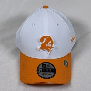 Tampa Bay Buccaneers New Era 2025 Throwback 39THIRTY Men's Stretch Fit Hat M/L - Picture 1 of 7