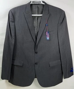 NWT Men’s Calvin Klein Egara Slim Fit 100% Wool Suit Jacket Medium Gray 46 Reg - Picture 1 of 8