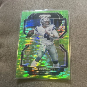Panini Prizm 2021 - Dak Prescott #242 Pulsar Prizm verde neón - Imagen 1 de 1