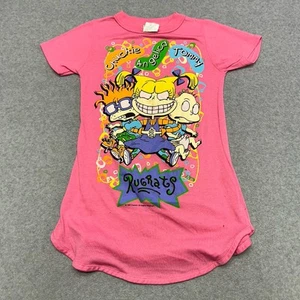 Vintage 1997 Nickelodeon Rugrats Chuckie Anglelica Tommy T Shirt YOUTH Sz 8 Kids - Picture 1 of 7