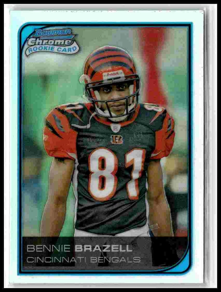 2006 Bowman Chrome #108 Bennie Brazell RC Refractor - Image 1 of 2