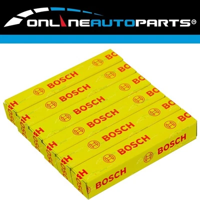Set of 6 Bosch Glow Plugs for BMW 330d E90 E92 E93 3.0L 26877024 Diesel 2009~10 - Image 1 of 4