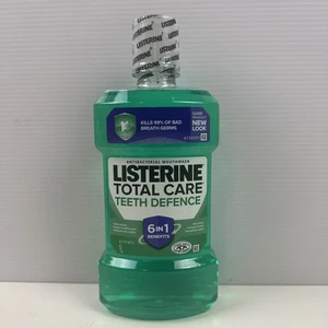 Listerine Total Care Teeth Defence 6in1 Benefits Antibacterial Mouthwash Germs - Picture 1 of 6