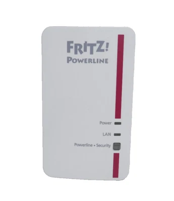 AVM FRITZ! Powerline 1000E Gigabit Netzwerk< LAN 1200Mbps Adapter Powerlan dlan - Bild 1 von 4