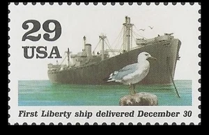 New USA4 #2559h MNH World War II - First Liberty Ship - Picture 1 of 1