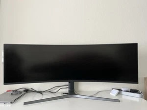 49" QLED Business Monitor C49HG90DMU with Super ultra-wide screen - Bild 1 von 6