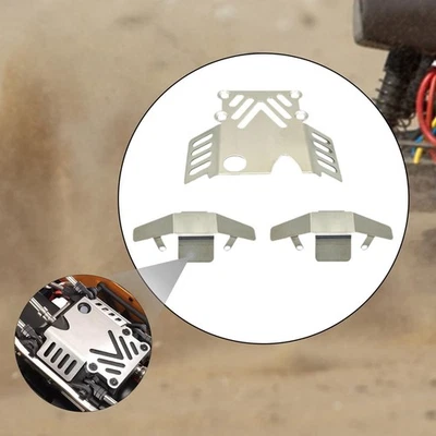 Set di piastre per telaio RC in argento, accessori per veicoli telecomandati, - Immagine 1 di 4