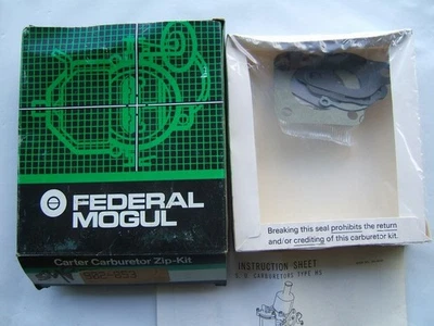 Carter 902-853 Carburetor Rebuild Kit For 1968-74 MG Triumph Volvo Solex Type HS - Image 1 of 4