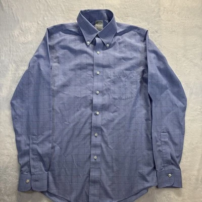 Brooks Brothers 15 - 34 Men's Button-Down Long Sleeve Shirt 100% Supima Cotton - Image 1 of 4