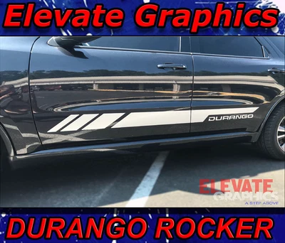 2011-2025 For Dodge Durango Stickers Side Rocker Vinyl Graphics Decals Stripes - Изображение 1 из 4