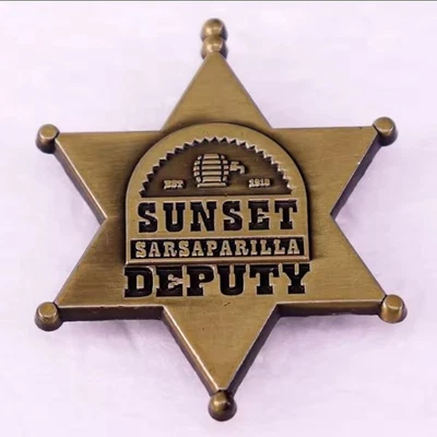 Fallout Sunset Sarsaparilla Deputy Badge Replica Official Bethesda Collectible