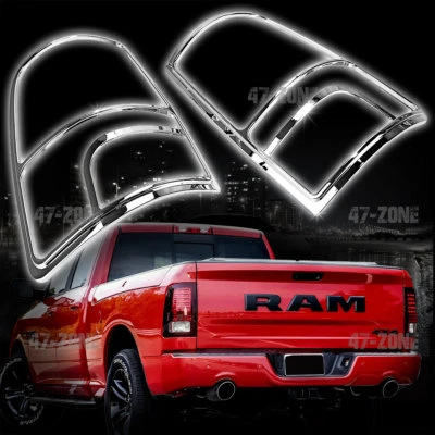 For 2018 Ram 1500 Chrome Tail Light Cover - Image 1 of 3