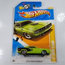 Hot Wheels '71 Hemi Cuda Green 2012 New model #48/247 New on Card