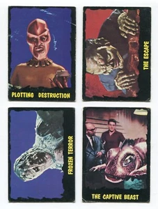 1964 Topps Bubbles Outer Limits Trading Cards Numbers 22 34 35 49 - Bild 1 von 2