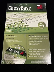 NEW SEALED Chessbase Magazine #168 Oct Nov 2015 Program Cover ~ DVD Chess - Picture 1 of 5