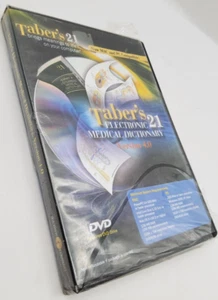 Taber's 21 Electronic Medical Dictionary Version 4.0 ~ DVD Rom ~ MAC & WINDOWS - Picture 1 of 4