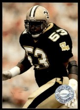 1991 Pro Set Platinum Football Card Vaughan Johnson New Orleans Saints #237