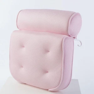 Bath Pillow, Bathtub Pillow for Tub Neck and Back Support with 6 Non-Slip Suctio - Picture 1 of 12