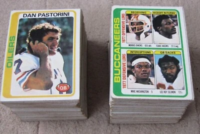 1978 Topps Football (Cards 301-527)  (Pick Choose Complete) Mid Grade - Image 1 of 2