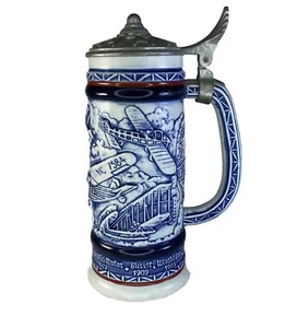 Vintage Avon Flying Classics Ceramic Stein 1981 BY Ceramarte  Brazil 9.5” - Picture 1 of 17