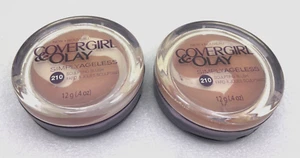 (2) CoverGirl & OLAY SIMPLY AGELESS Sculpting Blush #210 Rich Cinnamon **AS-IS - Picture 1 of 7