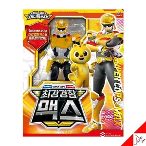Miniforce Super Cops MAX Yellow Police Ranger Mini Force Action Figure Toy 2023 - Picture 1 of 9