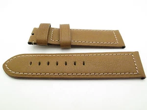 Panerai Camel Gold Kalbsleder 26mm Nubuk Armband REGULAR 125mm/75mm PAM127 - Bild 1 von 6