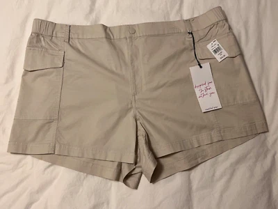 Women's Vanilla Star Utility Shorts NWT Khaki Juniors 3X - Image 1 of 4