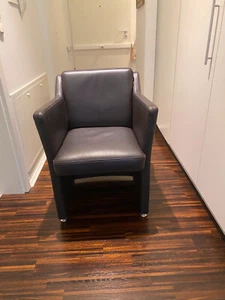 Esszimmer Stuhl Sessel Leder Rolf Benz - Bild 1 von 9