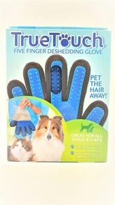 Original True Touch Deshedding and Gentle Pet Grooming Five Finger Design Glove  - Picture 1 of 8