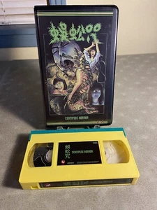 Centipede Horror Clamshell VHS Error 4444 CatIII 80s Splatter Gore - Picture 1 of 3