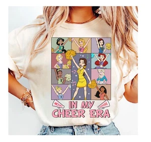 Disney Princesses Cheerleading In My Cheers Era Unisex Adult Kid Tee 660141 - Picture 1 of 10