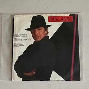 Paul Anka Hold Me 'Til The Mornin' Comes / 1st Time 45 Columbia 38-03897 1983 - Picture 1 of 4