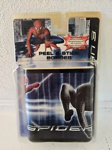 MARVEL Spiderman 3 Wall Border Peel & Stick 5" X 15' - NEW - Imagen 1 de 4