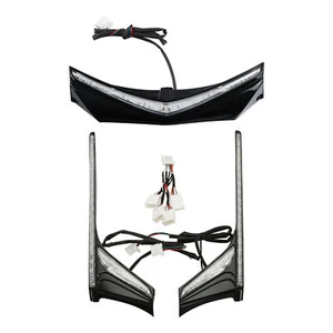 Rear Fender Tip Run Brake Vertical LED Light For Honda GL1800 12-17 F6B 13-17 - Picture 1 of 10