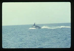 Vietnam War Transparency Slide USN PCF Swift Boat High Sea - Picture 1 of 2