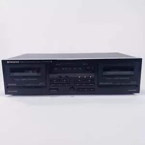 Pioneer Stereo Double Cassette Deck CT-W 301 Dolby B-C NR HX PRO - Picture 1 of 10