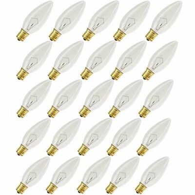 Industrial Performance 40B10/E17/CL 130V, 40 Watt, B10, Intermediate Screw (E... - Image 1 of 2