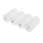 4 Pcs  Converter Adaptor AA to D Size  Protective  Holder E8W8